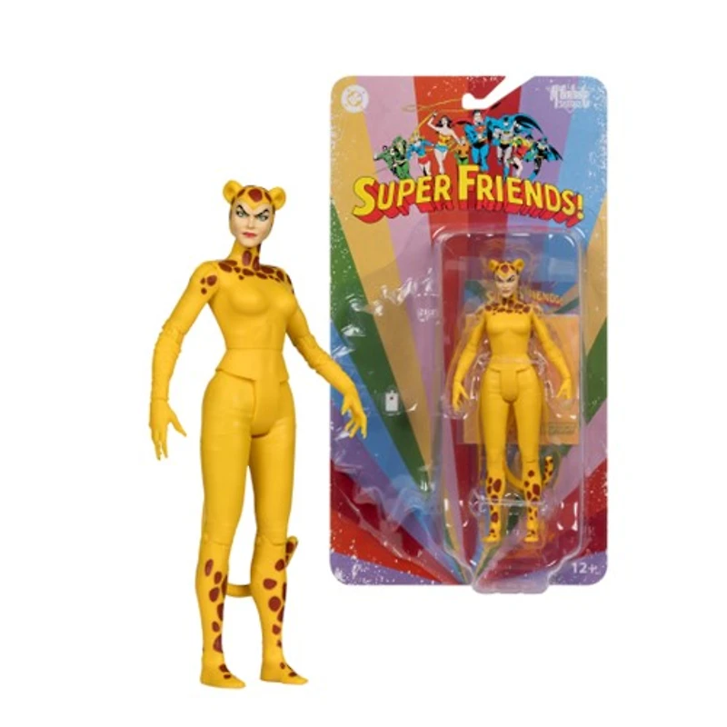 DC Retro Cheetah (Super Friends) 6-Inch Action Figure 
