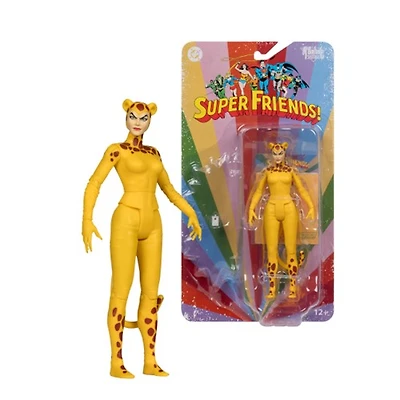 DC Retro Cheetah (Super Friends) 6-Inch Action Figure 