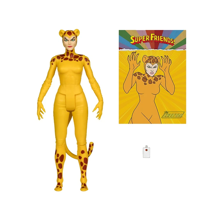 DC Retro Cheetah (Super Friends) 6-Inch Action Figure 