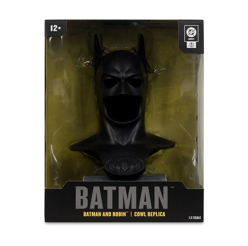 DC Direct Batman (Batman and Robin) Cowl Replica 1:3 Scale 