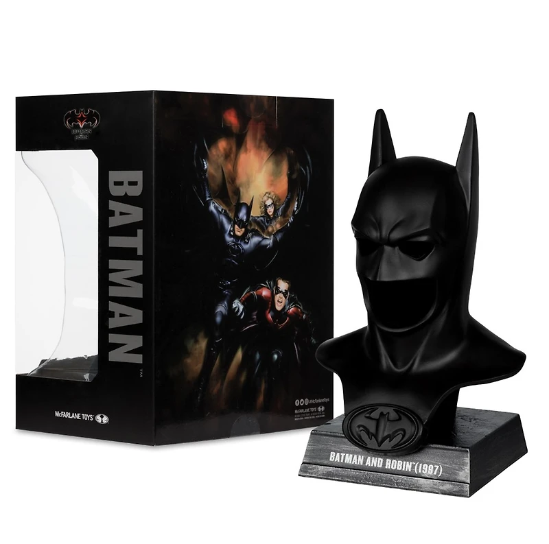 DC Direct Batman (Batman and Robin) Cowl Replica 1:3 Scale 