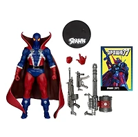 Spawn 77 7-Inch Action Figure with Comic and McFarlane Toys Digital Collectible   [Red Platinum Edition]
