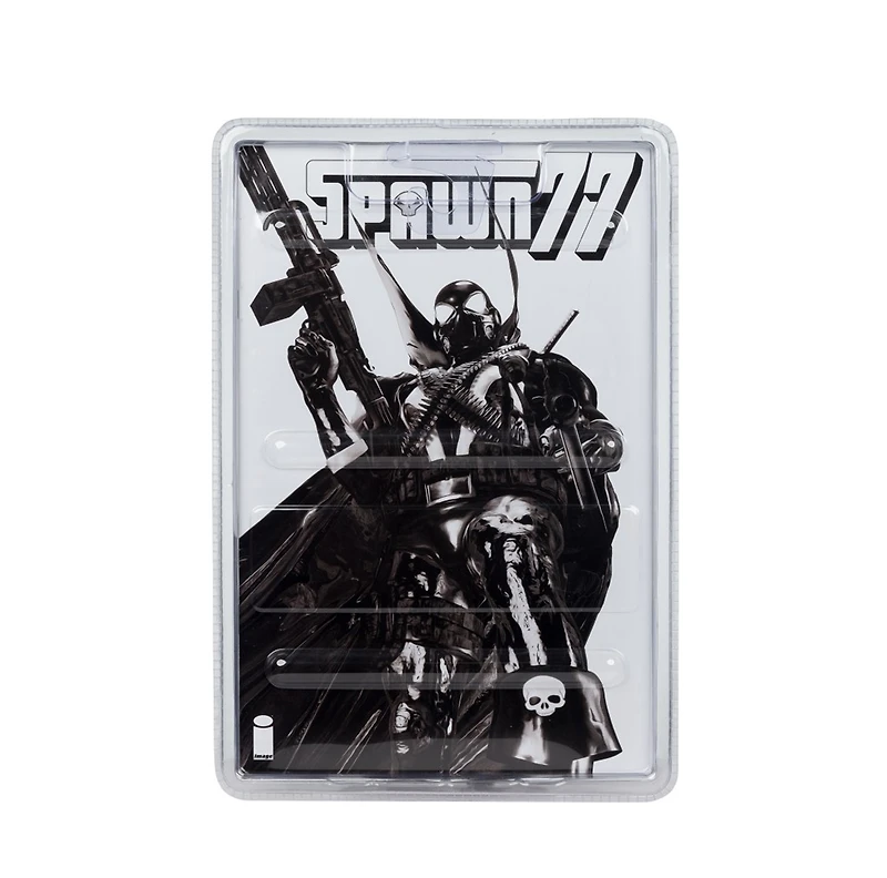 Spawn 77 (Black and Red) 7-Inch Action Figure with Comic and McFarlane Toys Digital Collectible [Red Platinum Edition]