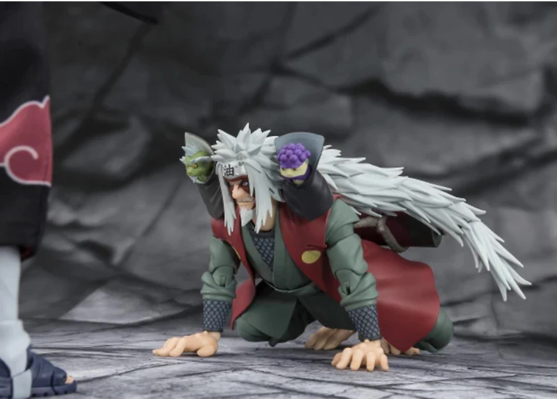Naruto Tamashii Nations Jiraiya -Hidden Leaf Heroic Master Sage- (Sage Mode Set) - S.H.Figuarts 