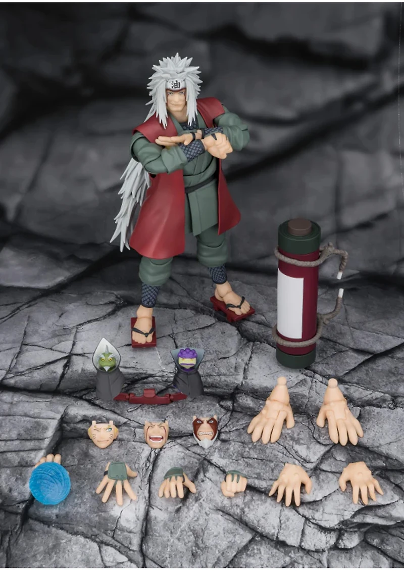Naruto Tamashii Nations Jiraiya -Hidden Leaf Heroic Master Sage- (Sage Mode Set) - S.H.Figuarts 