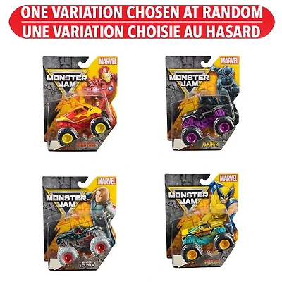Marvel Monster Jam Single Pack – One Variation Chosen at Random
