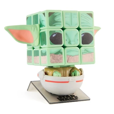 Official Rubiks: Star Wars The Mandalorian Grogu Fully Solvable Cube 