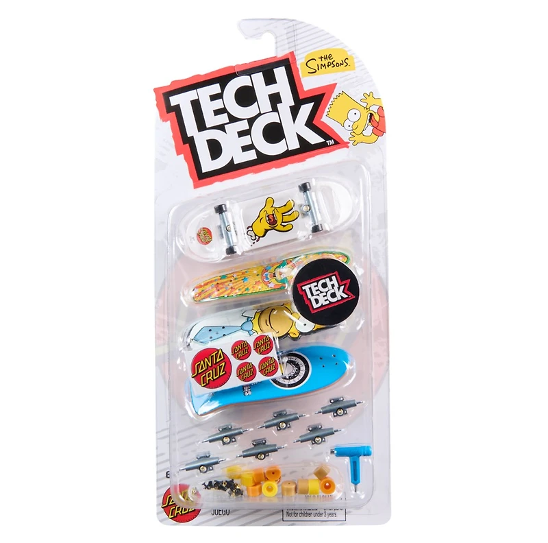 The Simpsons Tech Deck - 4 Pack 