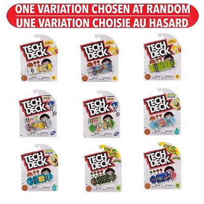 Tech Deck Single Entertainment - Assorted – One Variation Chosen at Random
