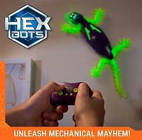 Hex Bots: Glowing Wall Crawler Gecko 