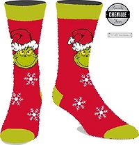 Santa Grinch Red Socks 