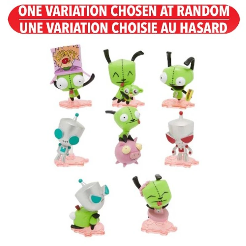 Nickelodeon Invader Zim Collectible Mini Figure Blind Bag – One Variation Chosen at Random