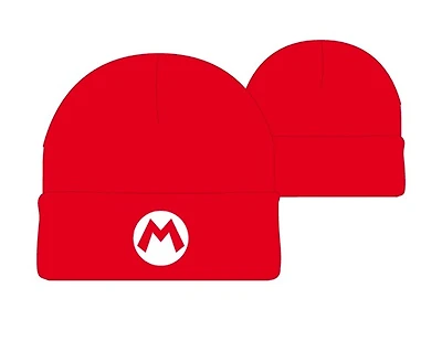Super Mario Bros Red Beanie - One Size 