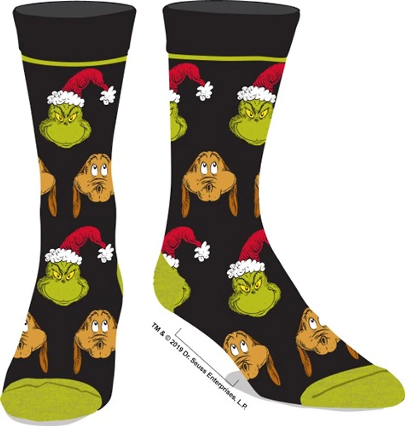 How the Grinch Stole Christmas: Grinch and Max Socks 