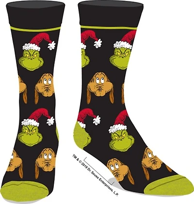 How the Grinch Stole Christmas: Grinch and Max Socks 