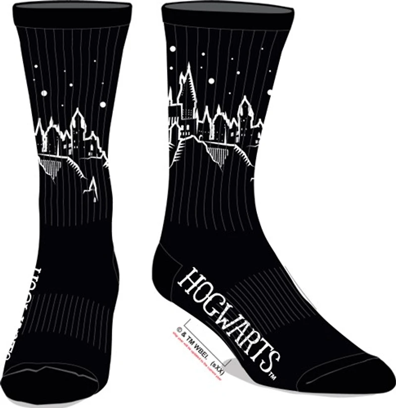 Harry Potter Hogwarts Black Socks  