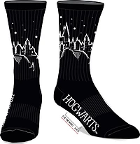 Harry Potter Hogwarts Black Socks  
