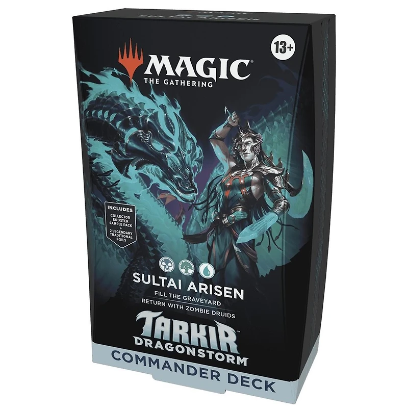 Magic: The Gathering Tarkir Dragonstorm Commander Deck Assorted (French) – One Variation Chosen at Random