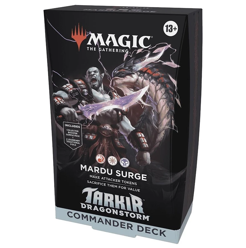 Magic: The Gathering Tarkir Dragonstorm Commander Deck Assorted (French) – One Variation Chosen at Random