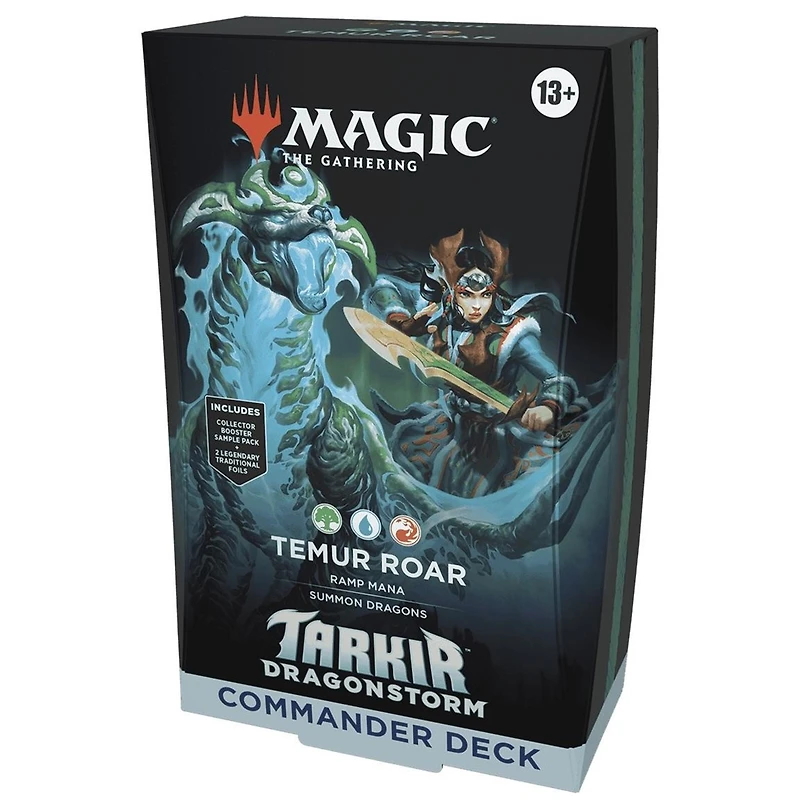 Magic: The Gathering Tarkir Dragonstorm Commander Deck Assorted (French) – One Variation Chosen at Random