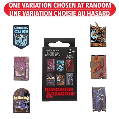 Dungeons & Dragons Mystery Pins – One Variation Chosen at Random