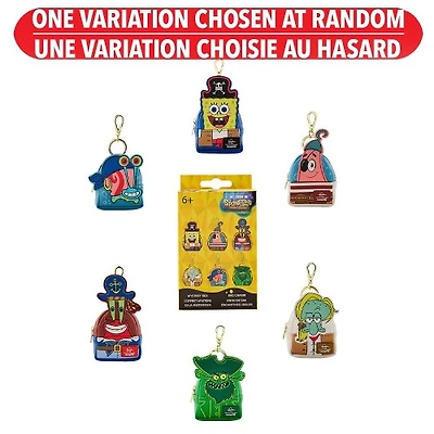 Porte-clés surprises Bob l'éponge Pirates – Une variation choisie au hasard