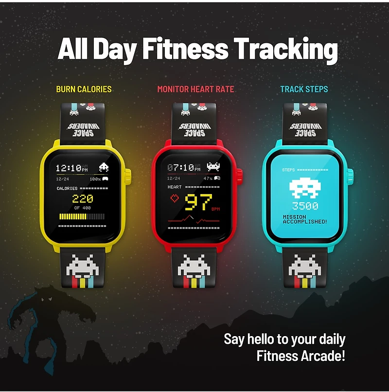 My Play Watch - Space Invaders (Yellow) 