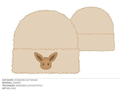 Pokemon Eevee Sherpa Beanie  