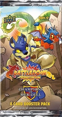 Neopets Battledome Trading Card Game Champions Of Meridell Booster 
