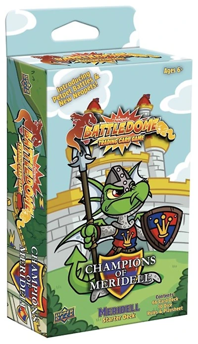 Neopets Battledome Trading Card Game Champions Of Meridell Starter 