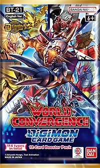 Digimon Card Game World Convergence [BT-21] Booster Pack 