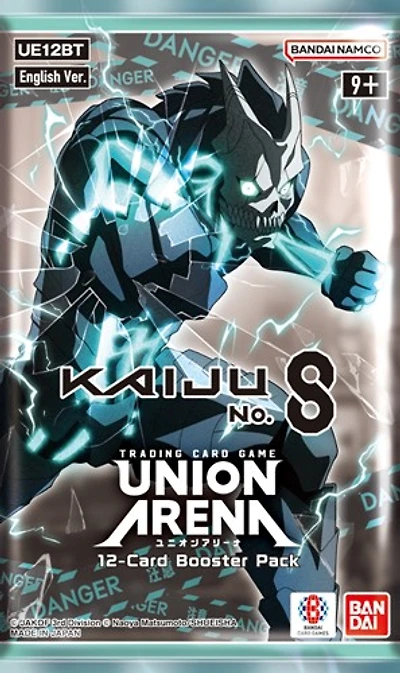 Union Arena Trading Card Kaiju No.8 Booster Pack