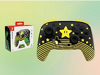 Manette sans fil Rematch : Super Mario Star 