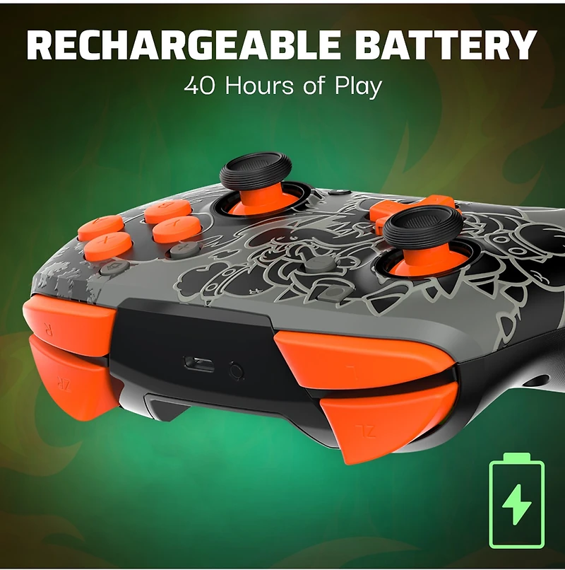 Rematch Wireless Controller: Bowser 