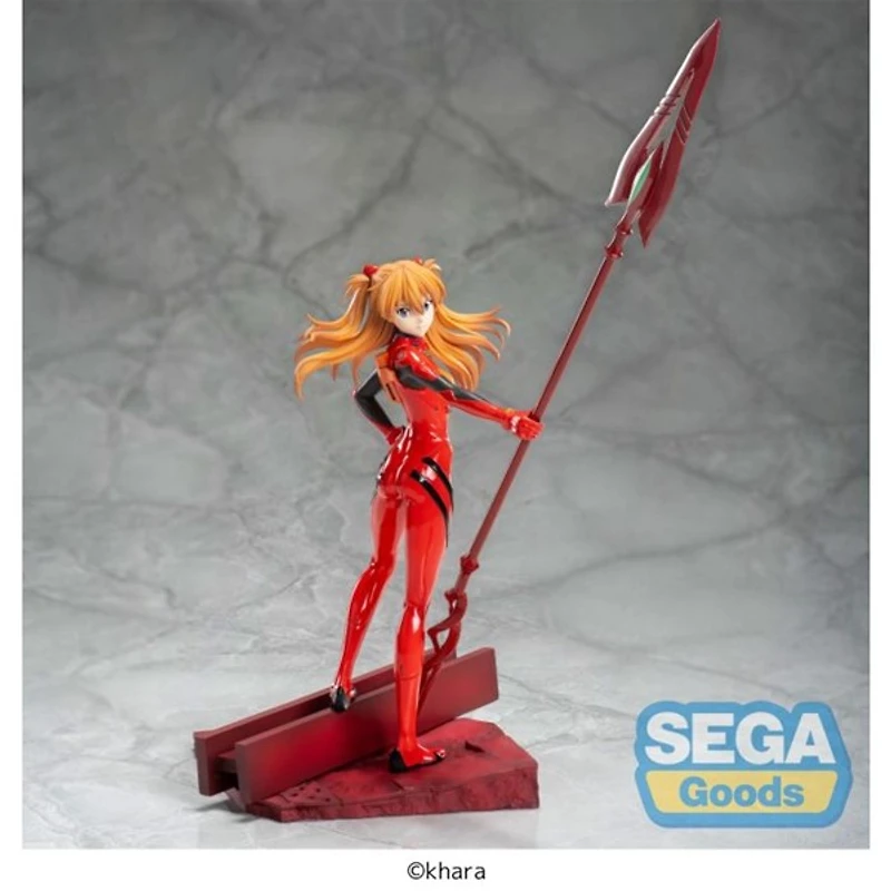 Evangelion: 3.0+1.0 Thrice Upon a Time Asuka Shikinami with Spear of Cassius Figure 