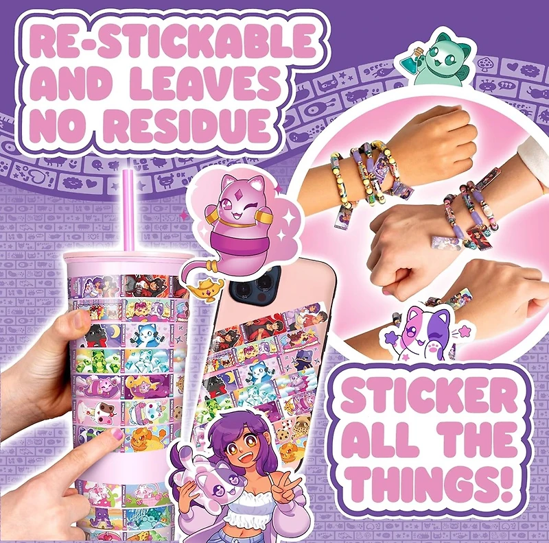 Sticki Rolls x Aphmau Pendant & Bracelet Set Limited Edition 