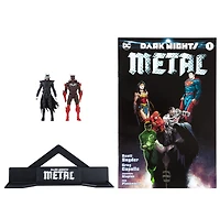 Batman Who Laughs & Red Death w/Comic (Page Punchers) 3" 2-Pack 