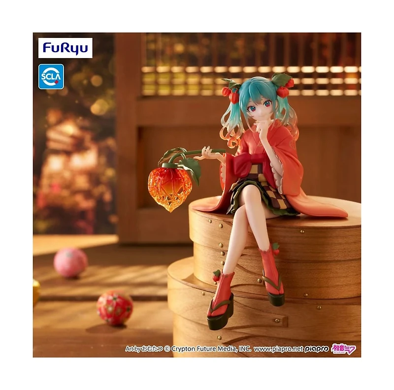 Hatsune Miku Noodle Stopper Flower Fairy Winter Cherry 15 cm 