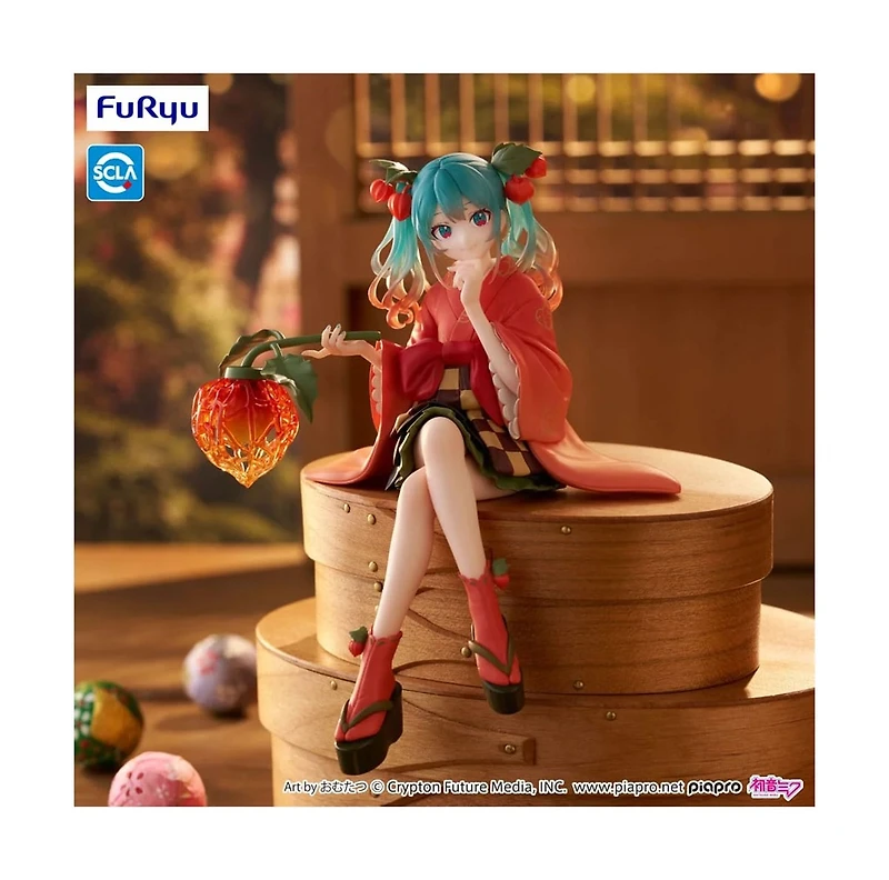 Hatsune Miku Noodle Stopper Flower Fairy Winter Cherry 15 cm 