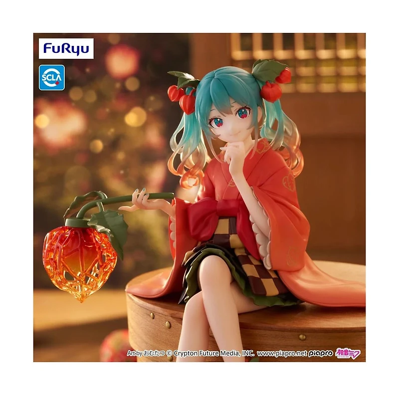 Hatsune Miku Noodle Stopper Flower Fairy Winter Cherry 15 cm 