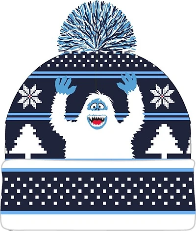 Rudolph the Red Nose Reindeer Yeti Beanie with Pom-Pom