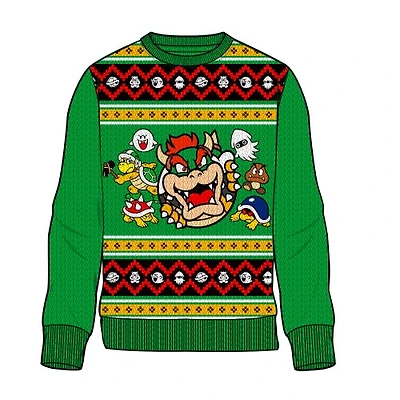 Super Mario Bros: Bowser Christmas Sweater