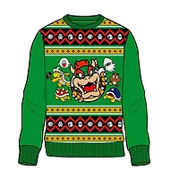 Super Mario Bros: Bowser Christmas Sweater