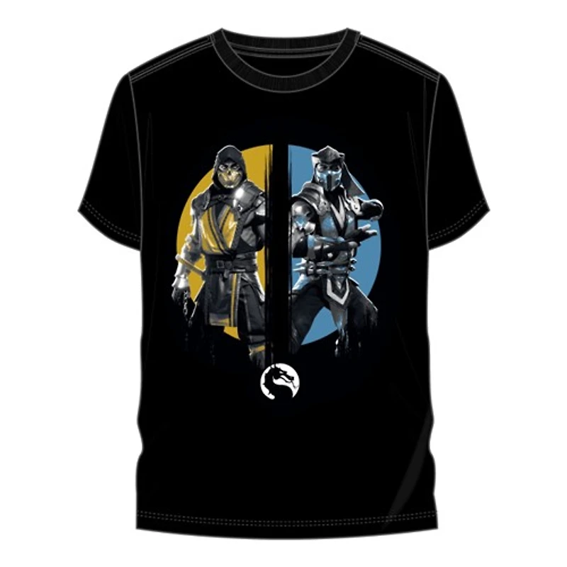 T-shirt noir Mortal Kombat