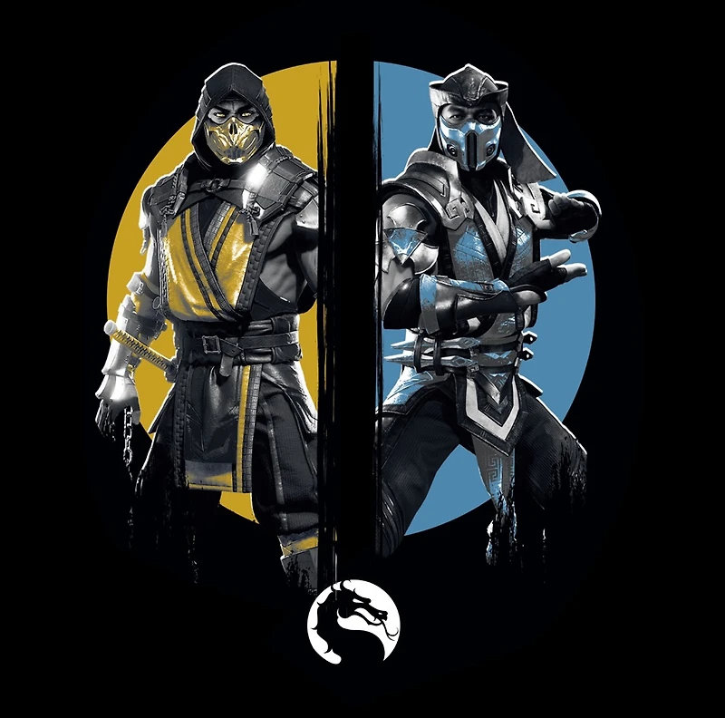 Mortal Kombat Black T-Shirt