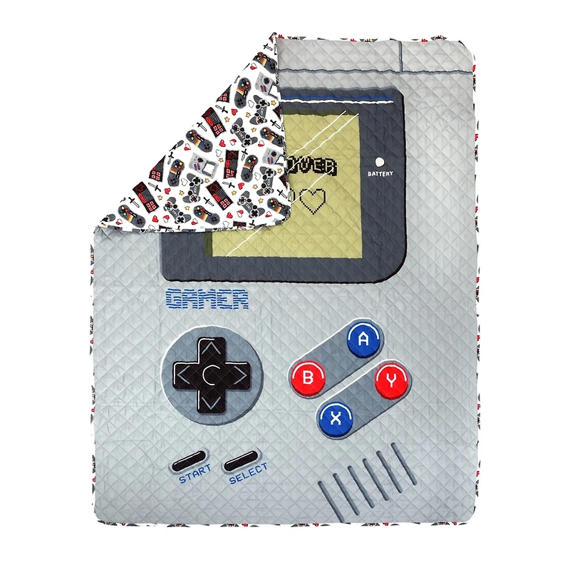 Gamer Comforter and Pillow Set