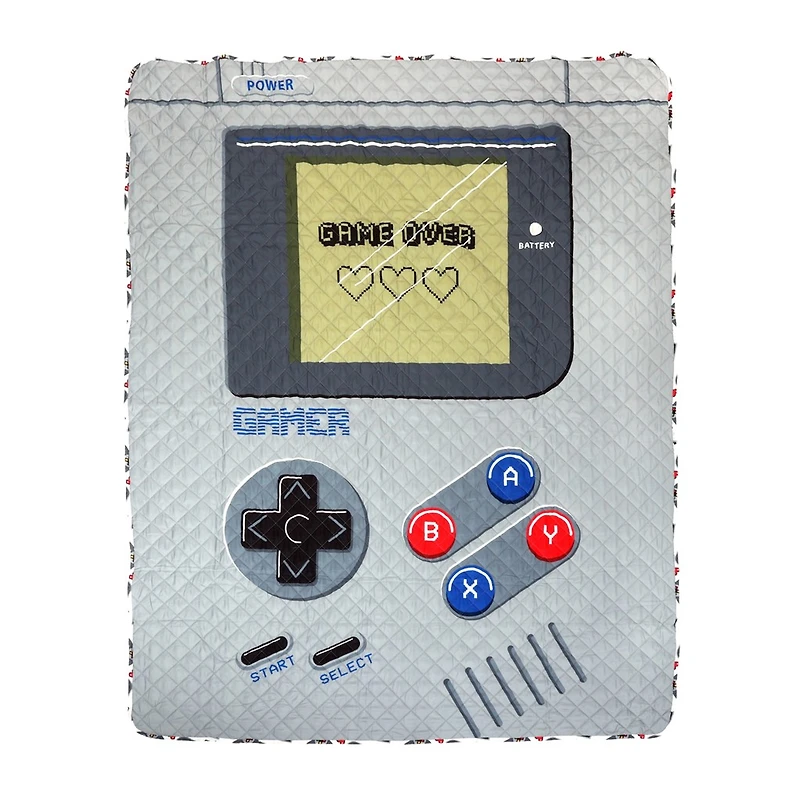 Ensemble couette et oreiller Gamer