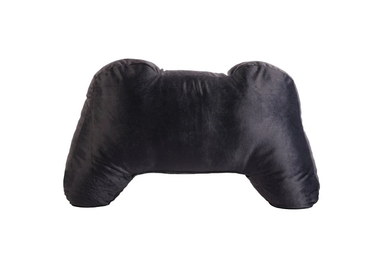 Black and Red Gamer Controller Pillow
