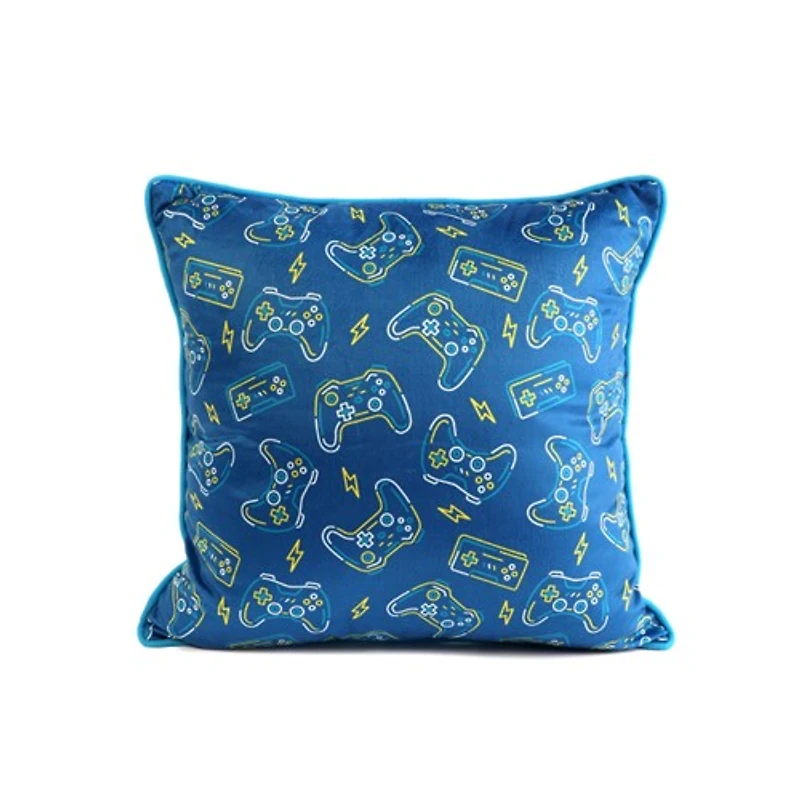 Coussin Gamer - Bleu 