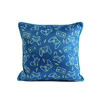 Coussin Gamer - Bleu 